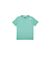 1 / 4 - 短袖 T 恤 男士 21059 COTTON JERSEY 30/1_‘MICRO PRINT_ GARMENT DYED Front STONE ISLAND KIDS