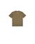 2 of 4 - Short sleeve t-shirt Man 21051 COTTON JERSEY, 'DIAGRAM THREE' PRINT_GARMENT DYED Back STONE ISLAND KIDS