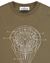 3 of 4 - Short sleeve t-shirt Man 21051 COTTON JERSEY, 'DIAGRAM THREE' PRINT_GARMENT DYED Detail D STONE ISLAND JUNIOR