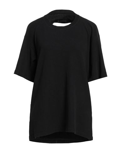 Proenza Schouler Woman T-shirt Black Size M Cotton, Nylon