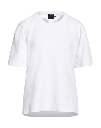 Proenza Schouler Woman T-shirt White Size Xs Cotton, Nylon