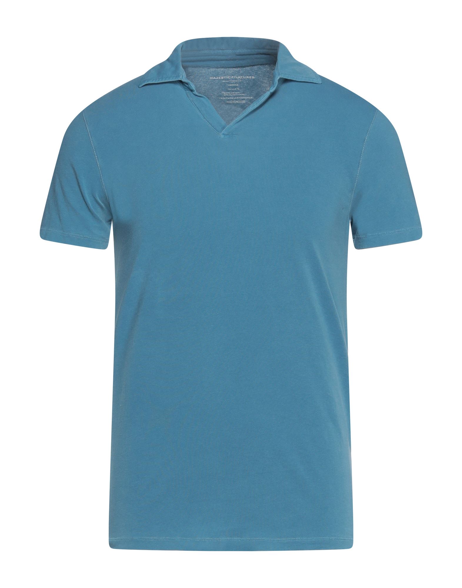 Majestic T-shirts In Pastel Blue
