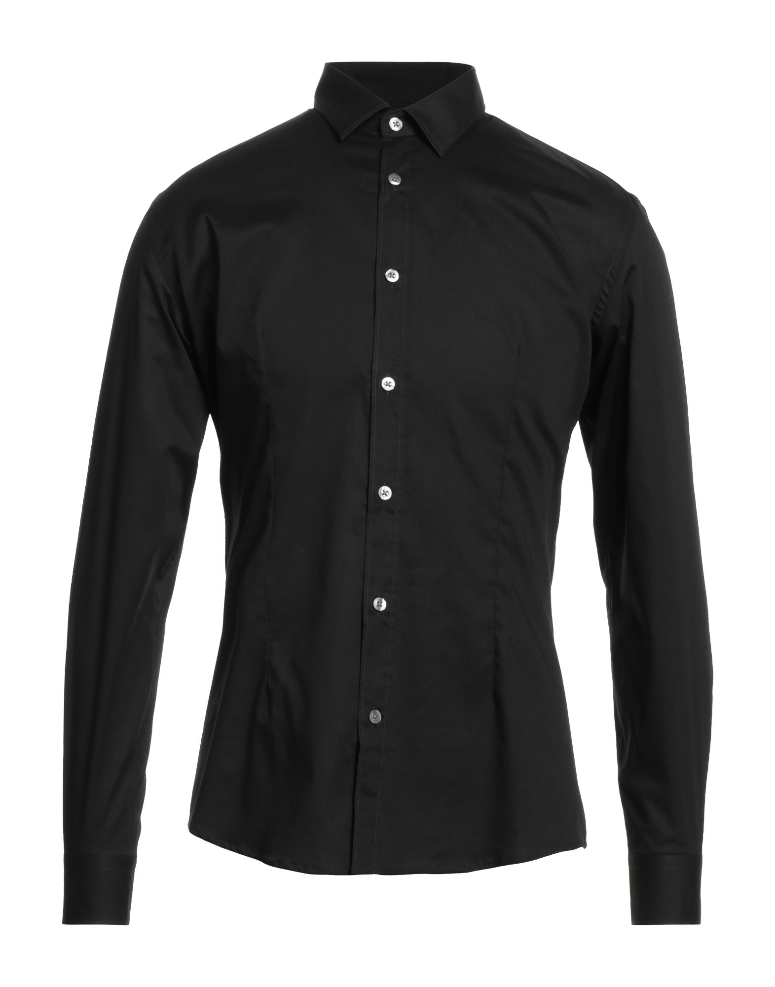 Grey Daniele Alessandrini Shirts In Black