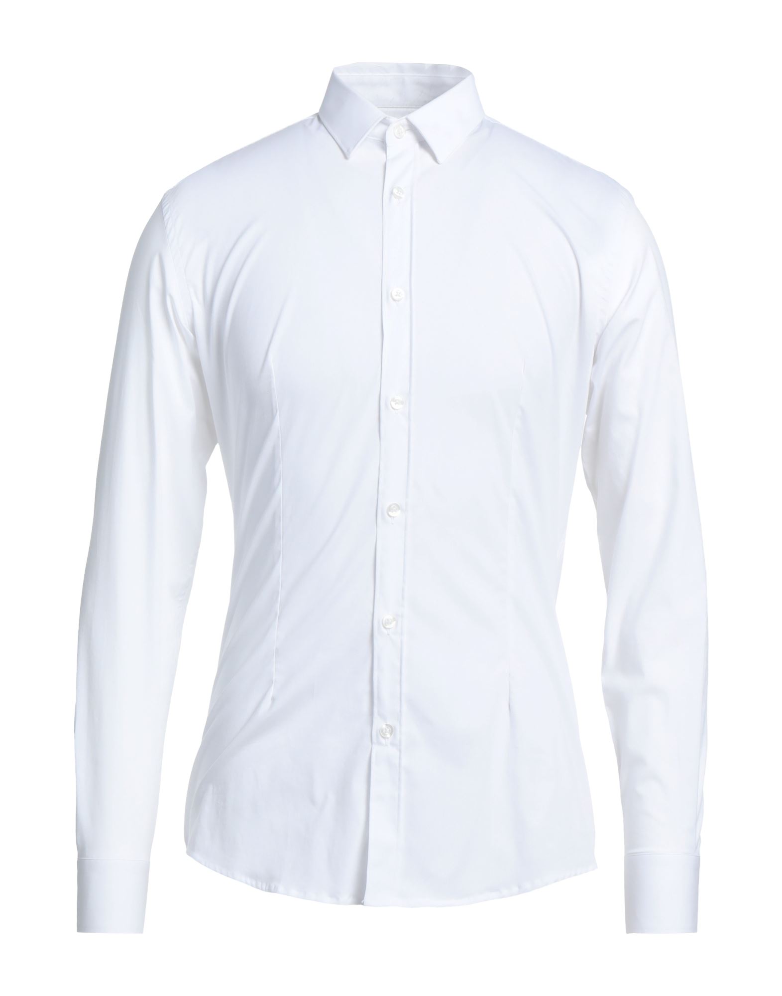 Grey Daniele Alessandrini Shirts In White
