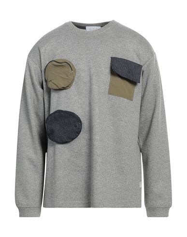 C.9.3 Man Sweatshirt Grey Size S Recycled Polyester, Acrylic