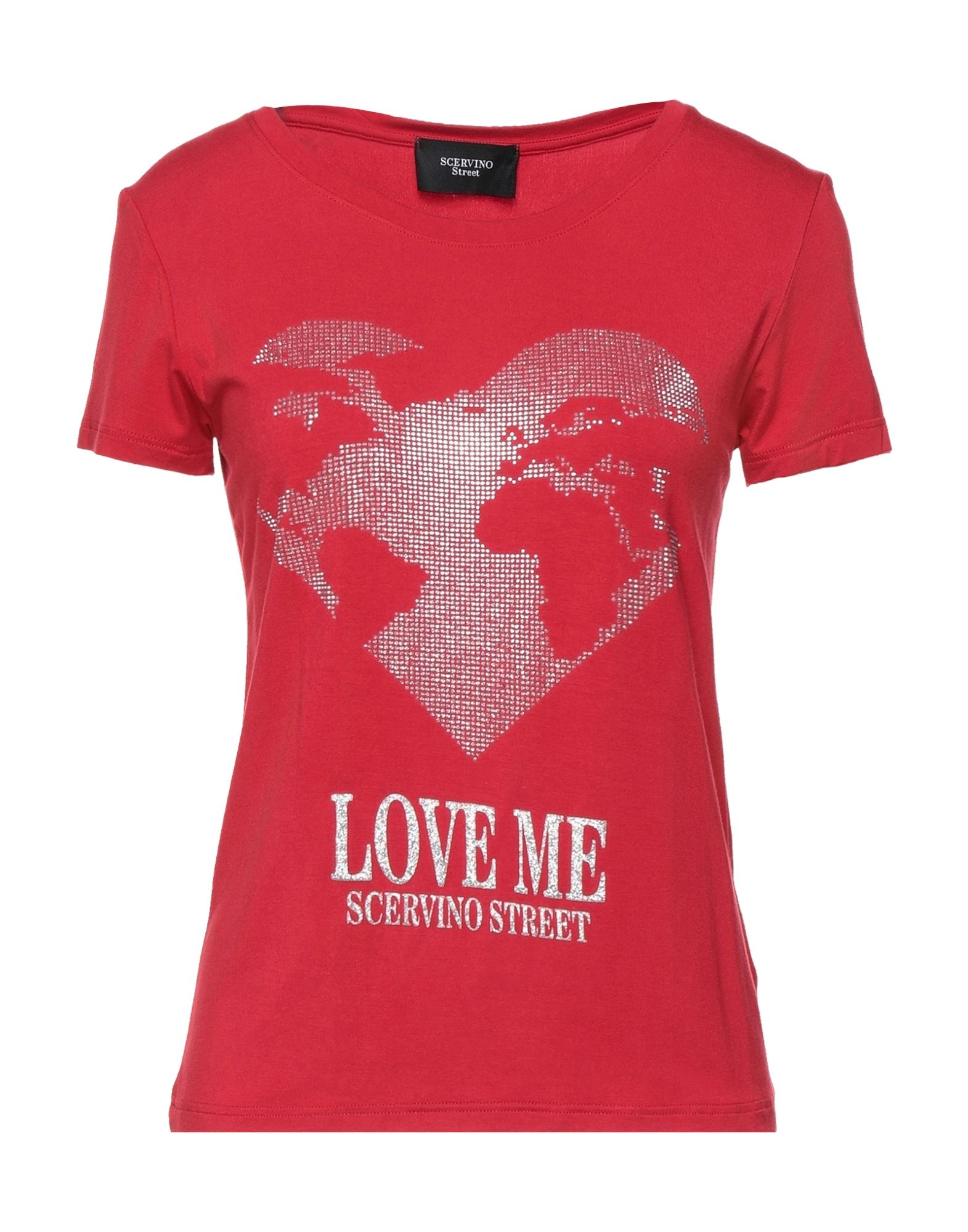 Scervino T-shirts In Red