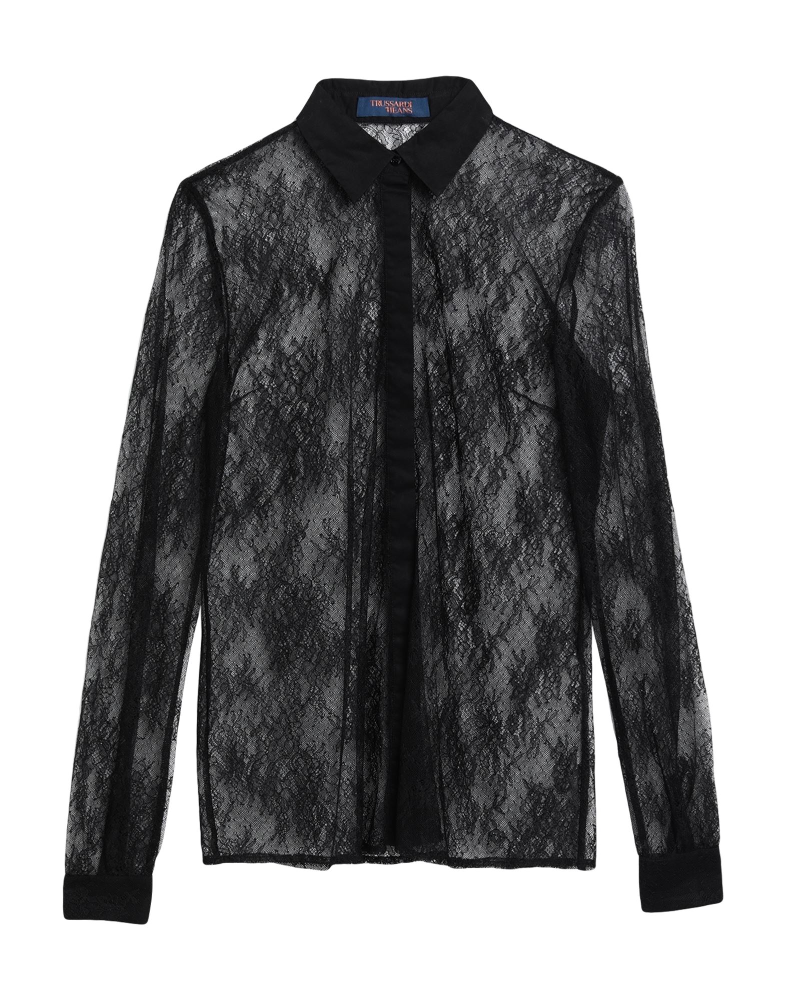 Trussardi Jeans Shirts In Black | ModeSens