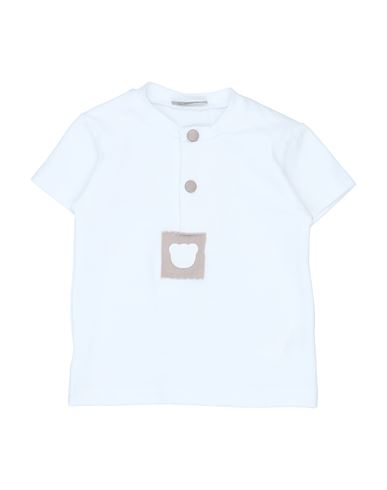 Bebebo' Babies'  Newborn Boy T-shirt White Size 3 Cotton, Elastic Fibres