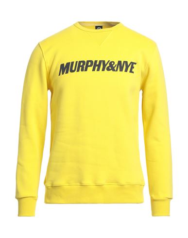 Murphy & Nye Man Sweatshirt Yellow Size S Cotton