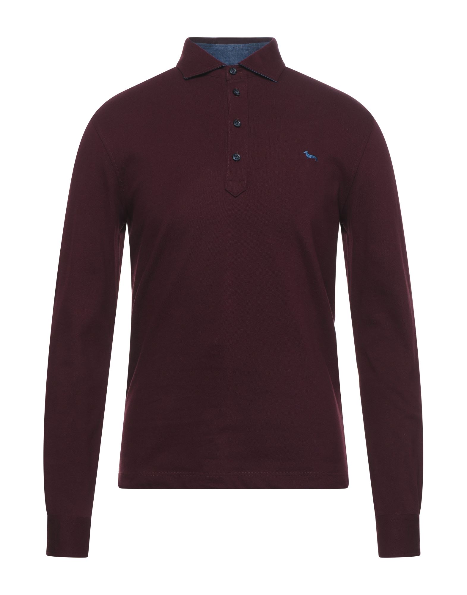 Harmont & Blaine Polo Shirts In Maroon