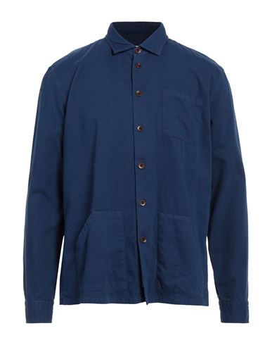 B.d.baggies B. D.baggies Man Shirt Navy Blue Size 3xl Cotton