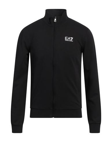 Ea7 Logo-print Tracksuit In Black