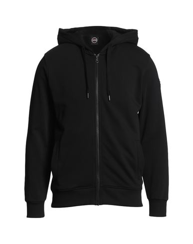Colmar Man Sweatshirt Black Size Xl Cotton, Polyester In Black