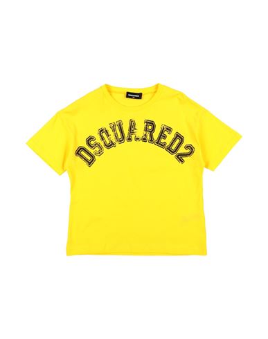 Dsquared2 Babies'  Toddler T-shirt Yellow Size 4 Cotton
