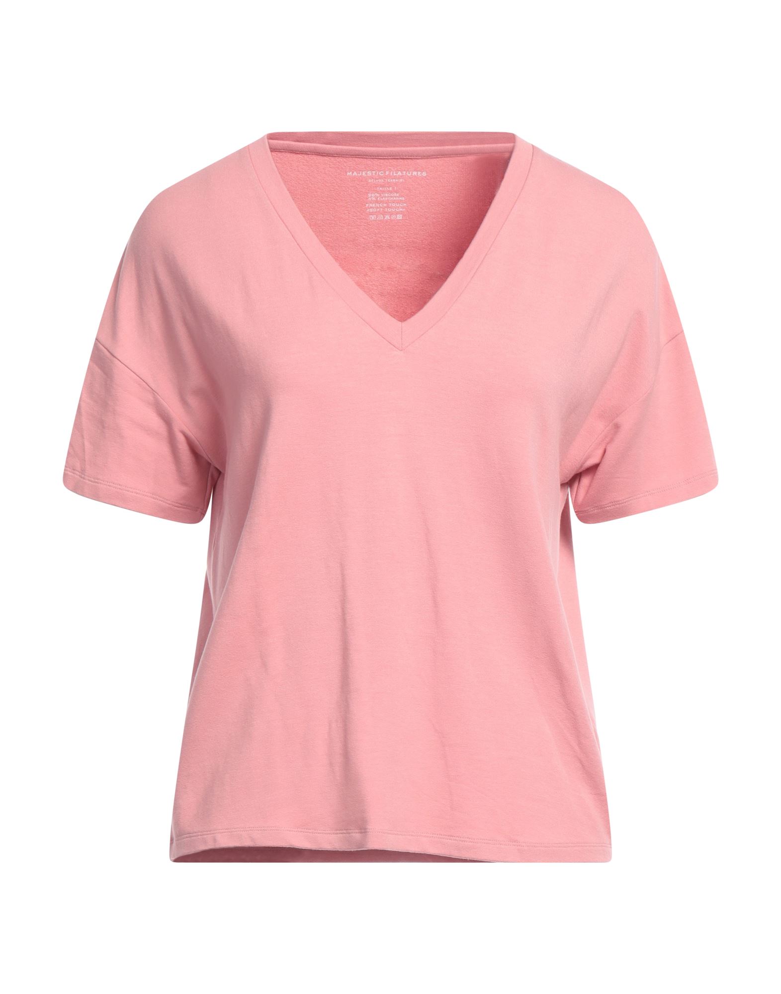 25825　FILA レディース　半袖カットソー　ピンクＸ白ボーダー　サイズXL カジュアルウェア】Tシャツ / レディース（ピンク） -FILA