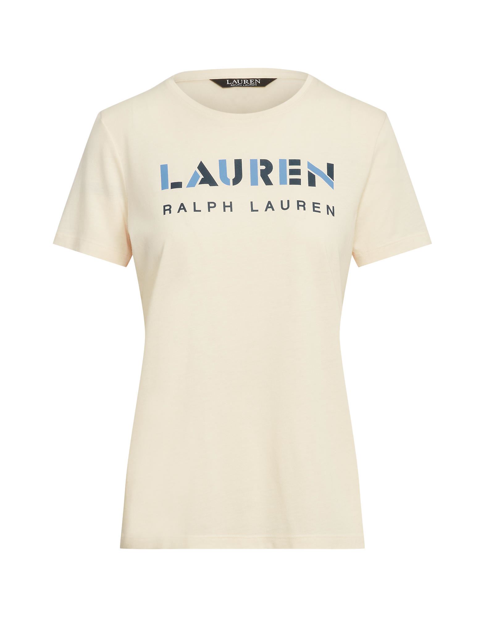 Lauren Ralph Lauren T-shirts In Beige