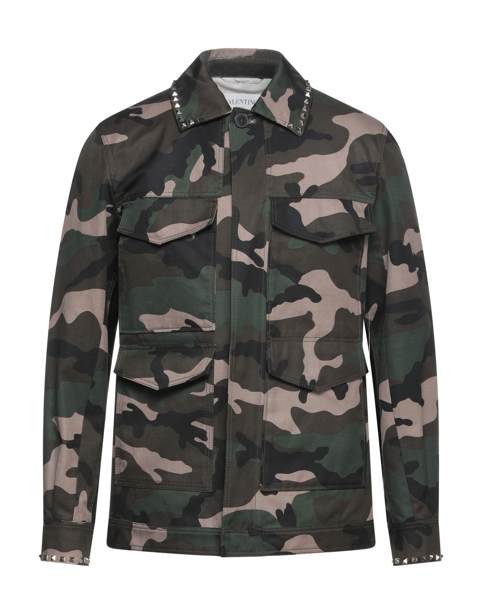 Valentino Jackets In Military Green | ModeSens