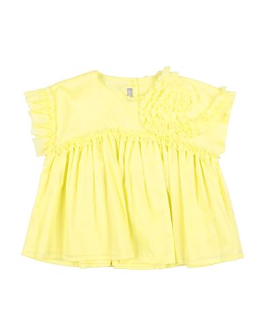 Il Gufo Babies'  Toddler Girl Top Yellow Size 5 Cotton