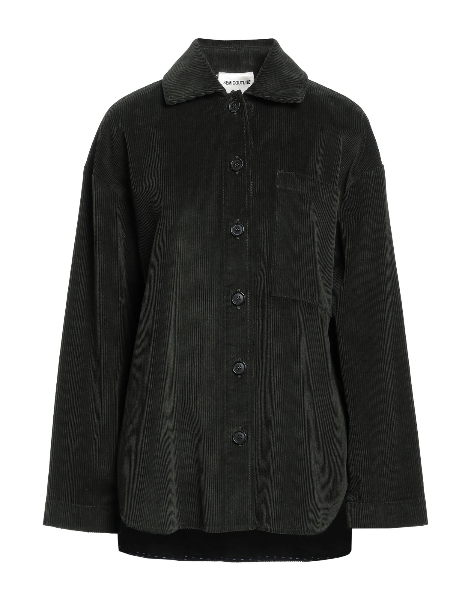 Semicouture Shirts In Dark Green