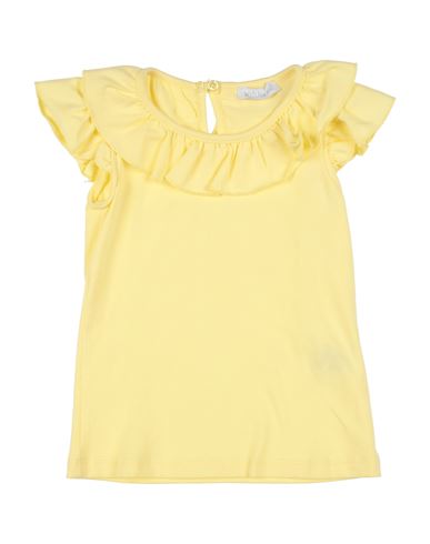 Meilisa Bai Babies'  Toddler Girl T-shirt Yellow Size 3 Cotton, Elastane