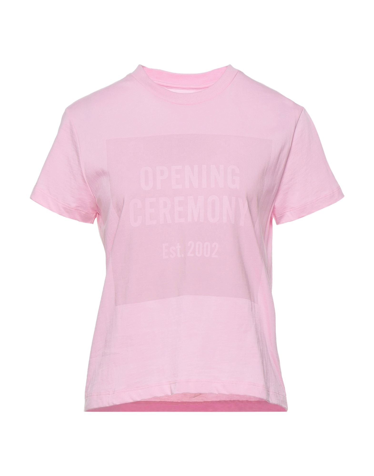 Shop Opening Ceremony Woman T-shirt Pink Size M Cotton