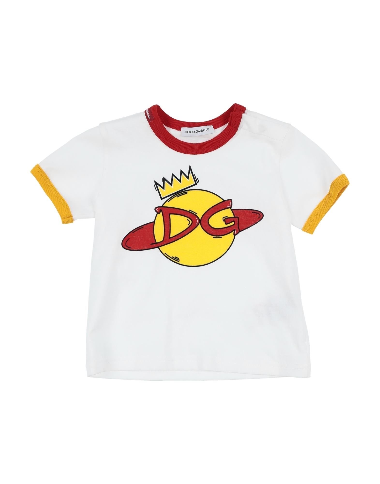 Dolce & Gabbana Kids' T-shirts In White