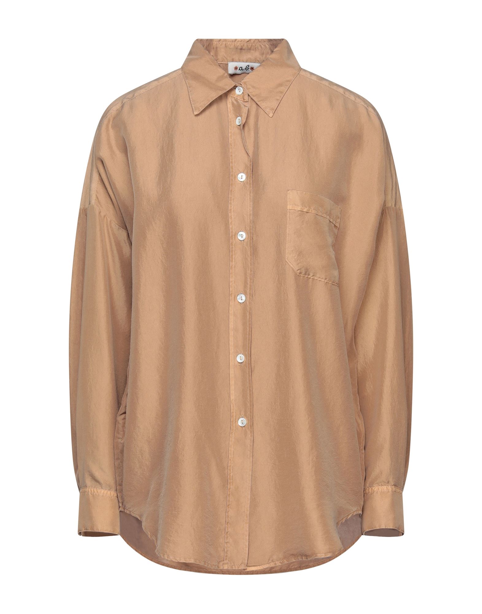 A.b. Shirts In Camel