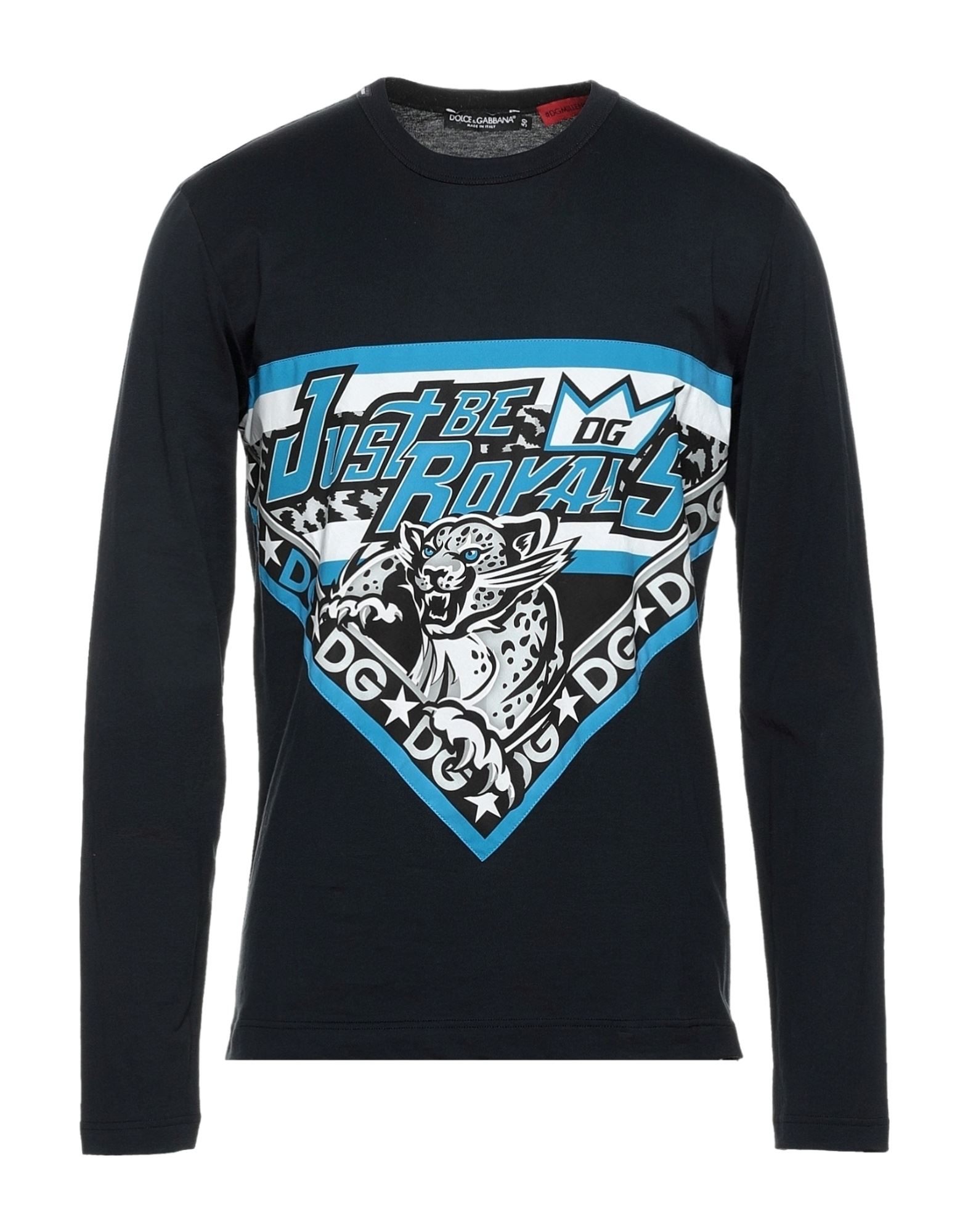 Dolce & Gabbana T-shirts In Dark Blue