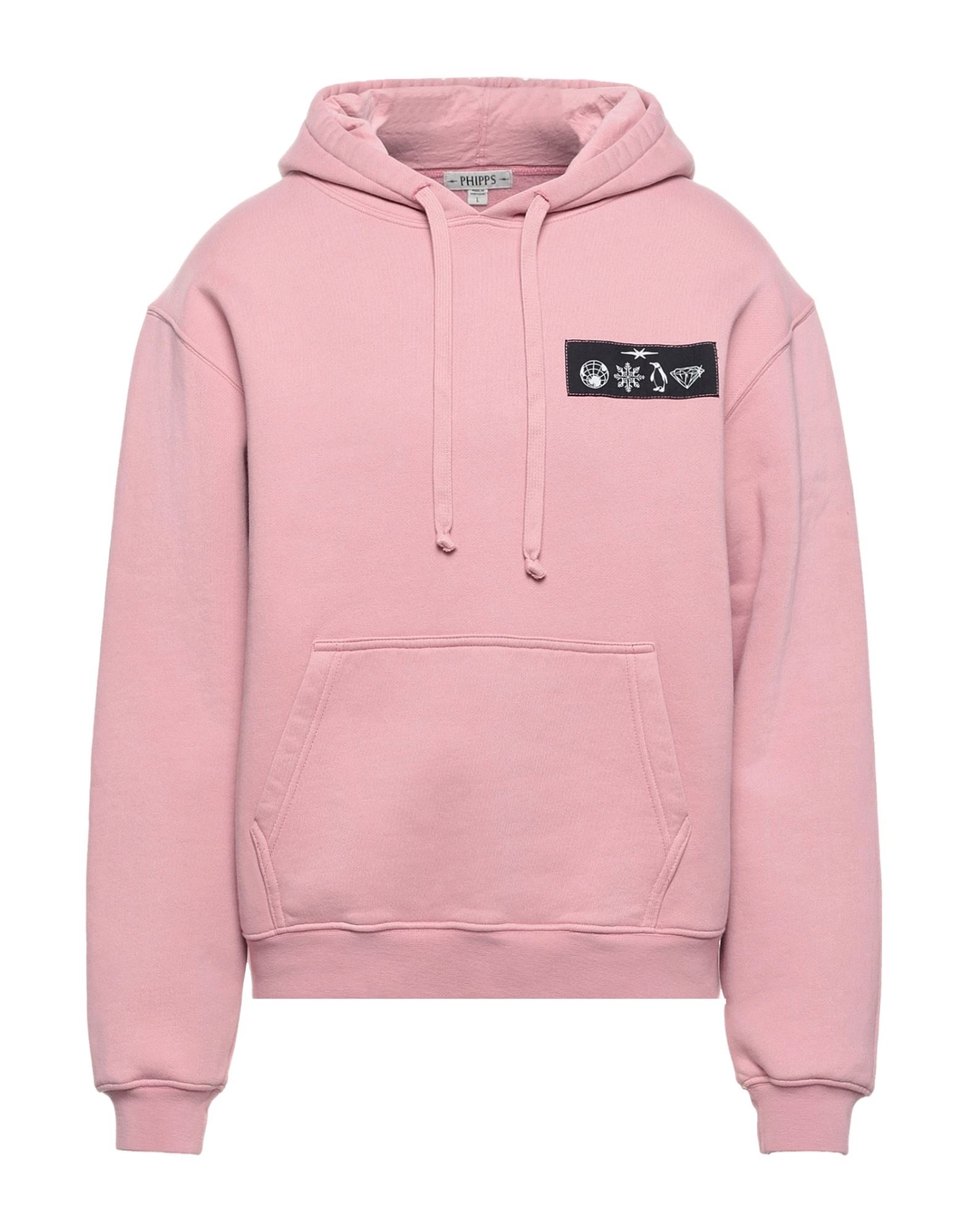 Phipps Essential Hooded Sweatshirt In Pink Gd