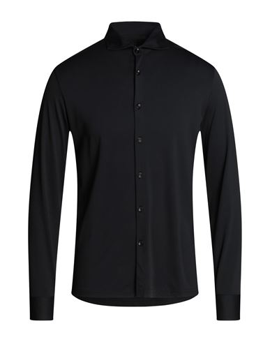 Jeordie's Man Shirt Black Size L Polyamide, Elastane