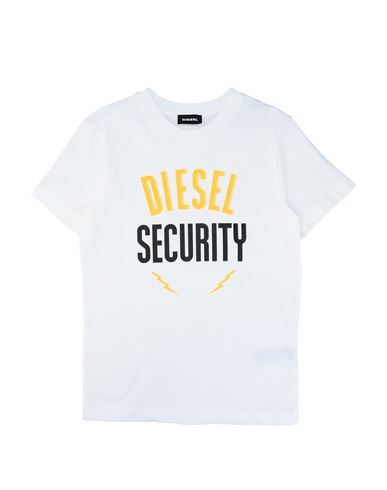 Diesel Babies'  Toddler Boy T-shirt White Size 6 Cotton