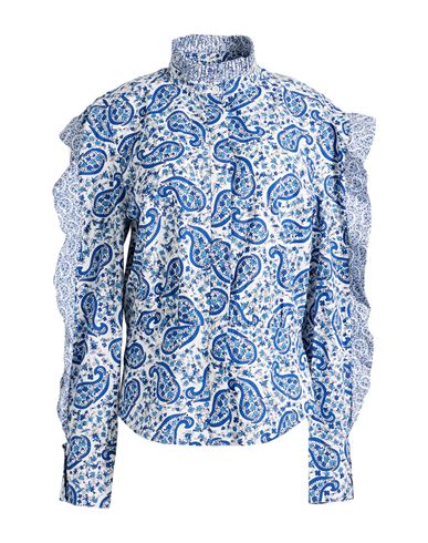 Isabel Marant Étoile Marant Étoile Woman Shirt Blue Size 6 Cotton
