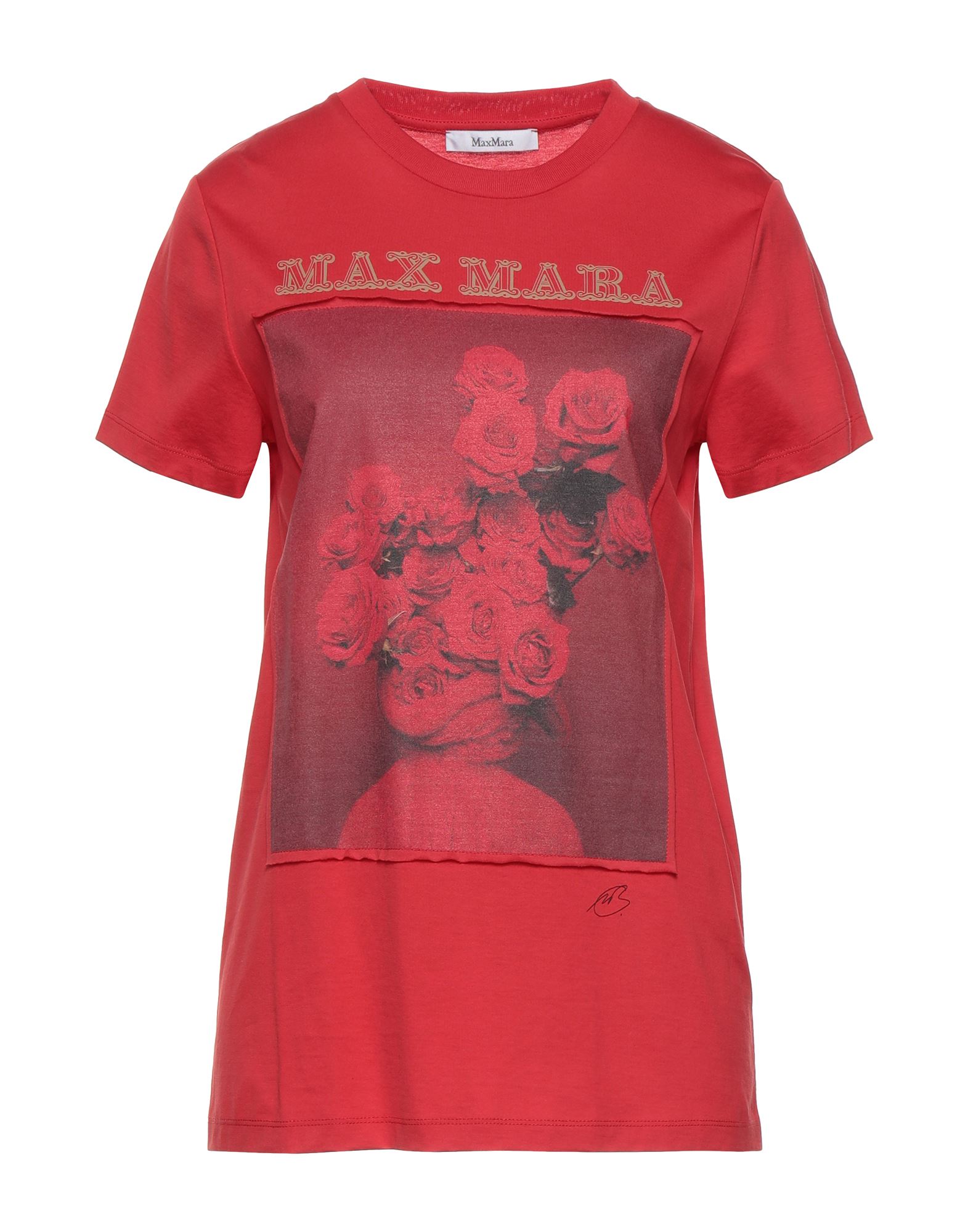 Max Mara T-shirts In Red
