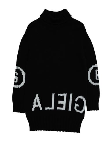 Rollkragenpullover Unisex Schwarz 10 Unisex