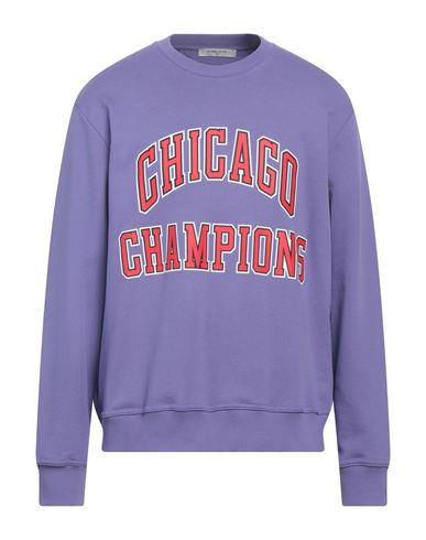 Shop Ih Nom Uh Nit Man Sweatshirt Purple Size Xl Cotton, Elastane