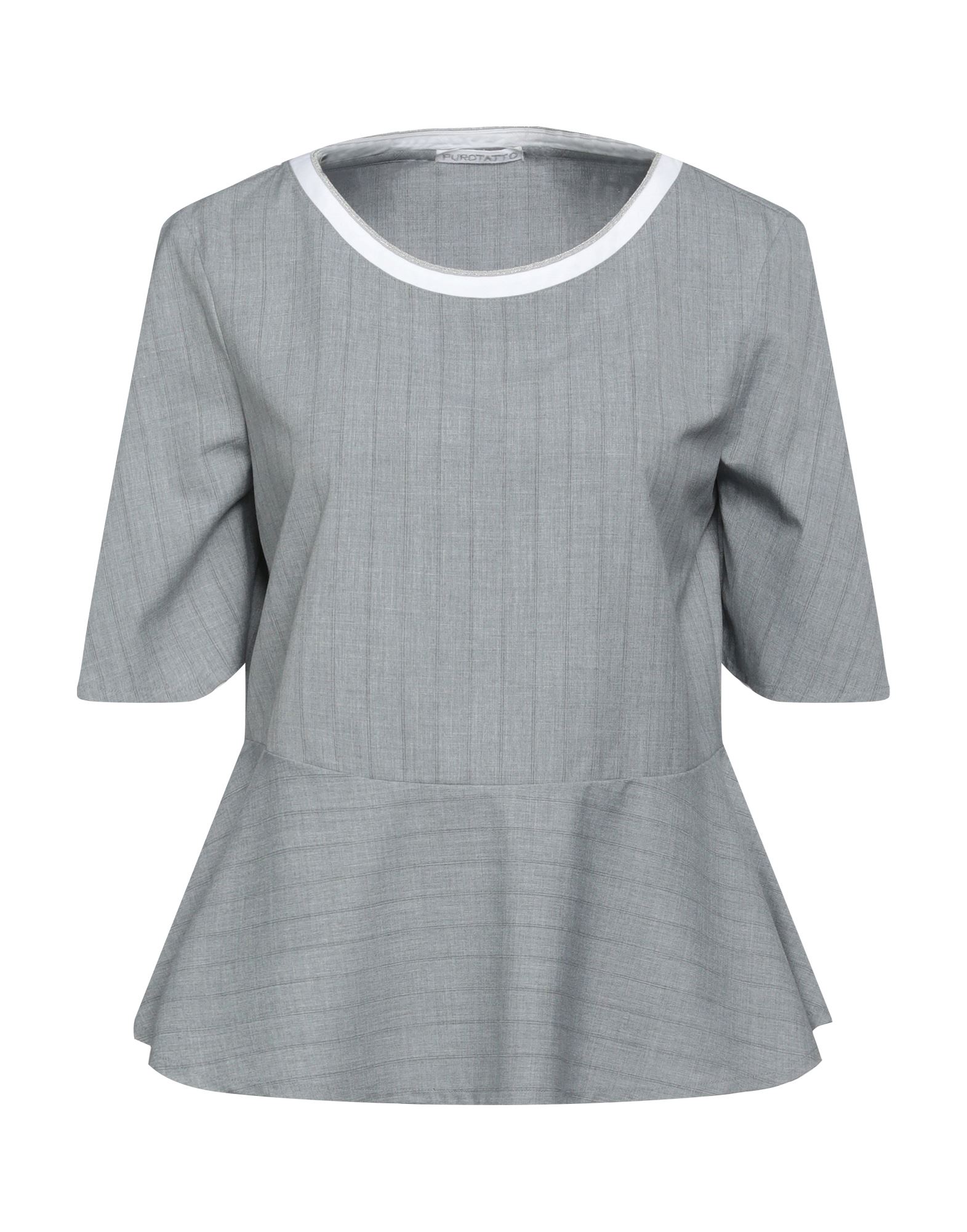 Purotatto Blouses In Grey