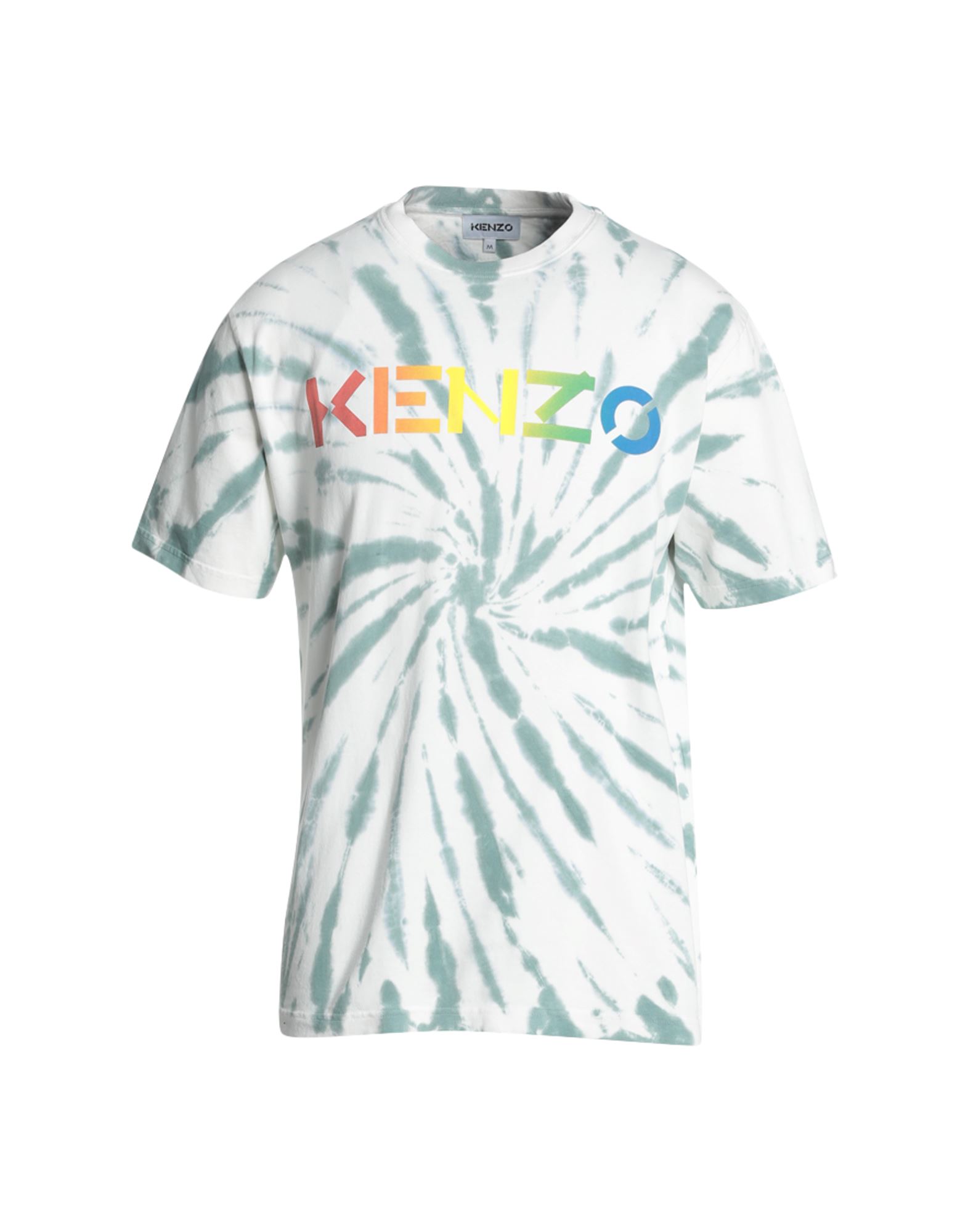Shop Kenzo Man T-shirt White Size S Cotton