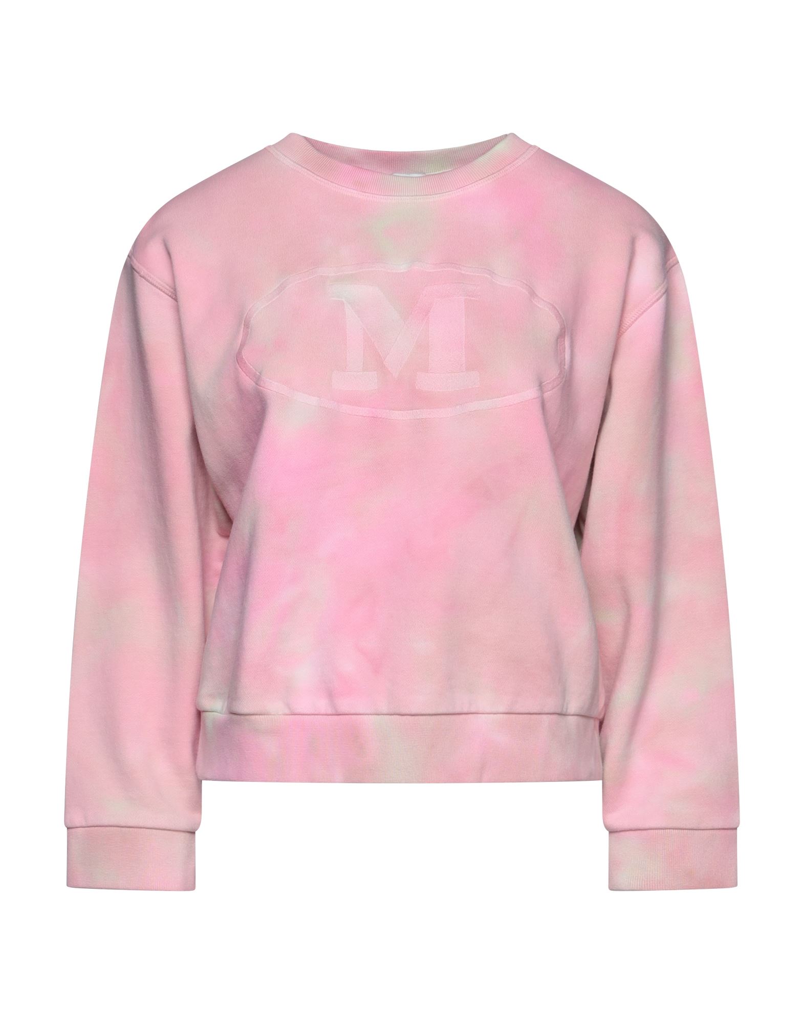 Shop M Missoni Woman Sweatshirt Pink Size L Cotton