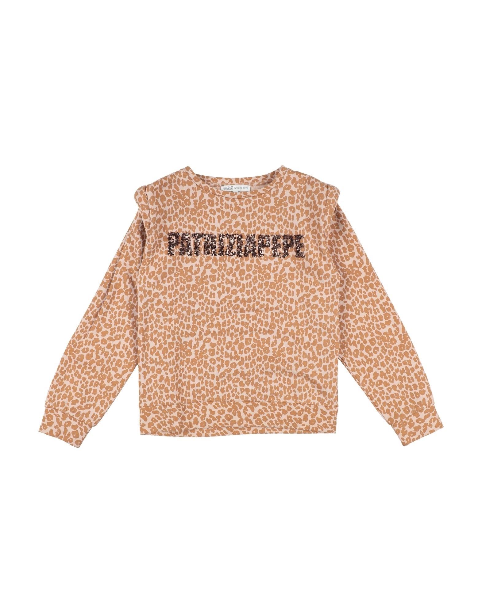 Patrizia Pepe Kids'  Sweatshirts In Brown