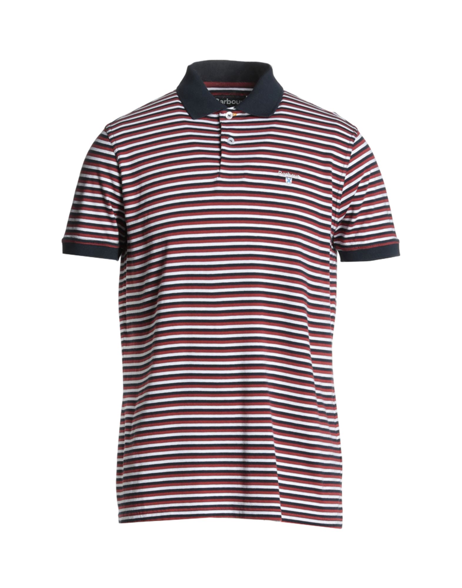 Barbour Polo Shirts In Red