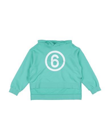 Mm6 Maison Margiela Babies'  Toddler Sweatshirt Green Size 6 Cotton, Elastane