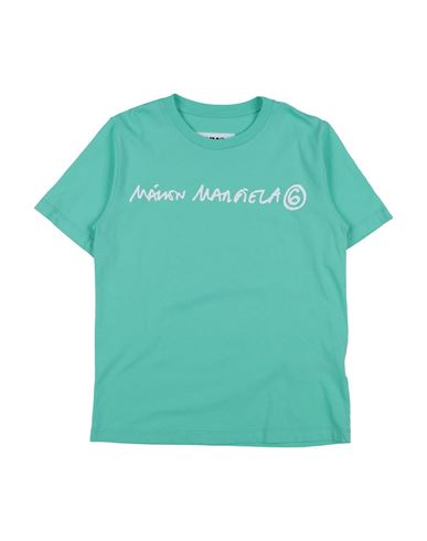 Mm6 Maison Margiela Babies'  Toddler T-shirt Light Green Size 6 Cotton