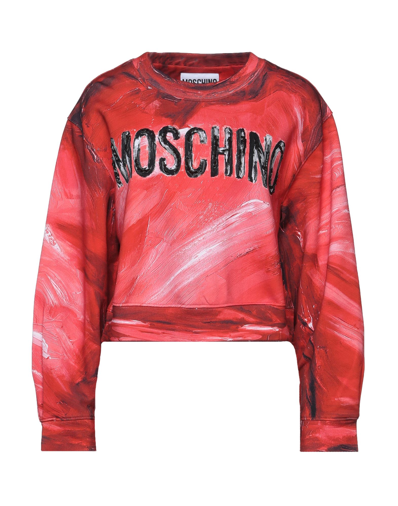 Moschino Sweatshirts In Red