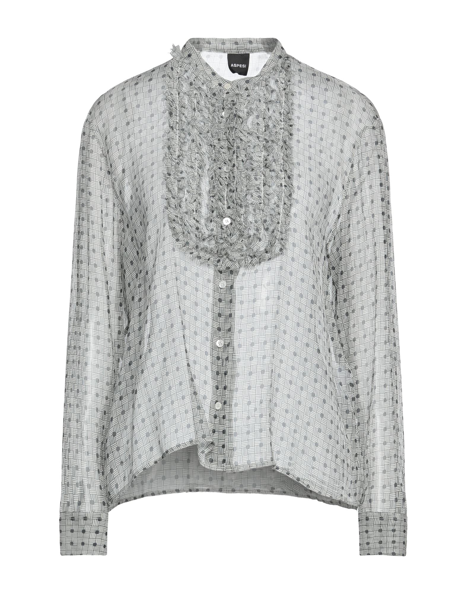 Aspesi Shirts In Grey
