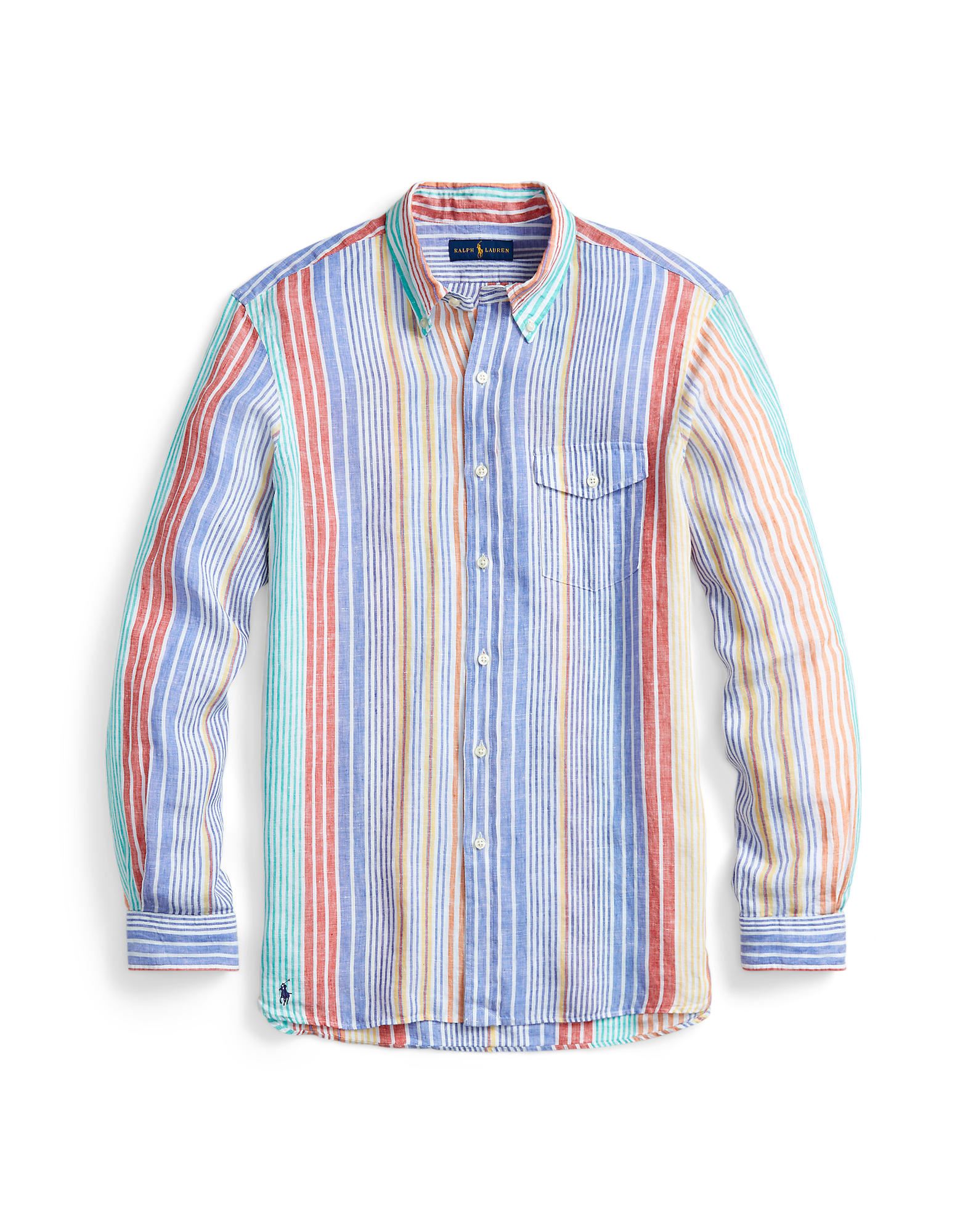 Polo Ralph Lauren Shirts In Blue | ModeSens