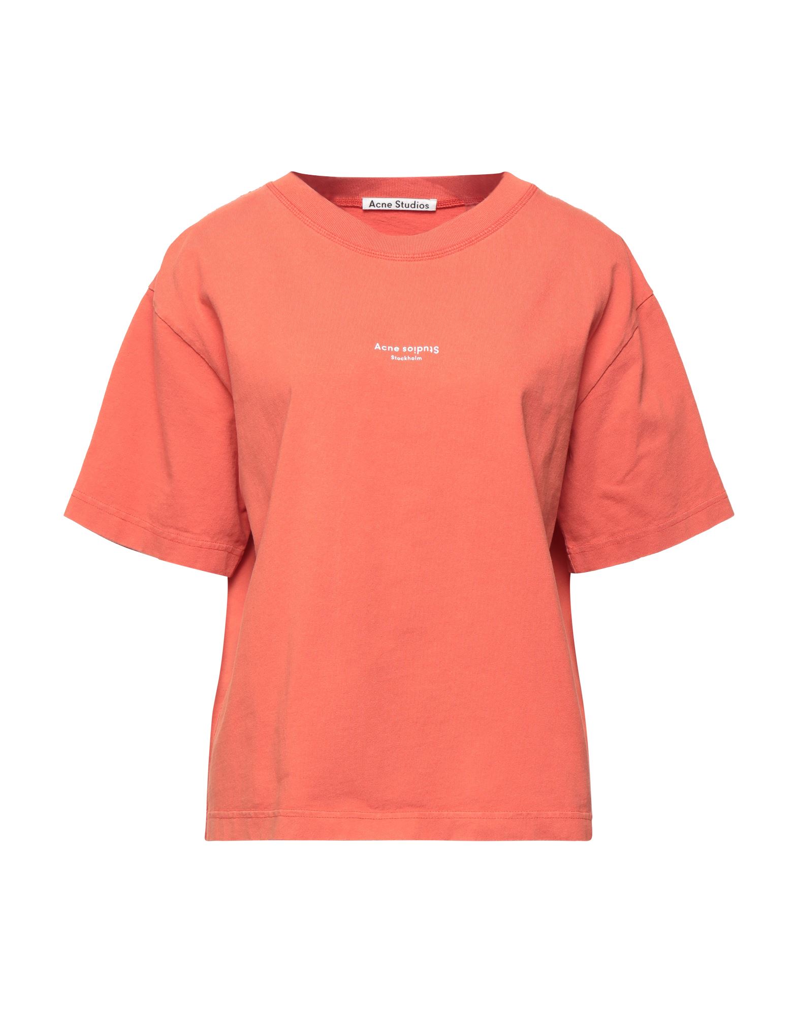 Acne Studios T-shirts In Orange