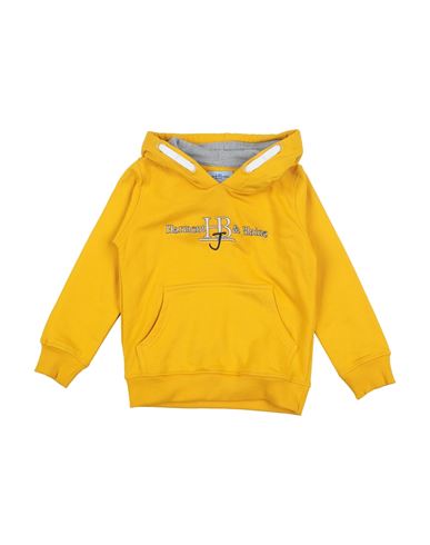 Harmont & Blaine Babies'  Toddler Boy Sweatshirt Ocher Size 4 Cotton In Yellow