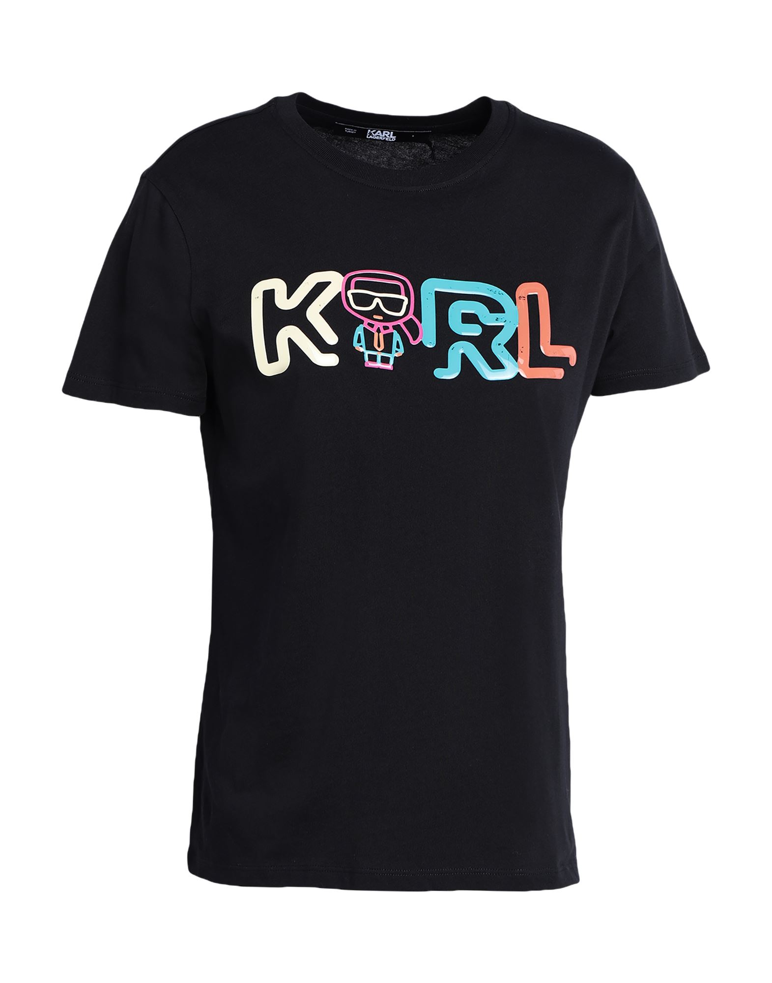 Karl Lagerfeld T-shirts In Black