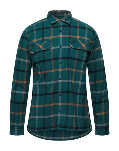 Patagonia Man Shirt Deep Jade Size Xl Organic Cotton In Green