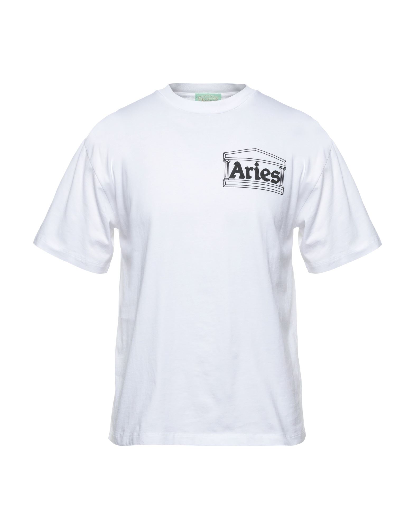 Aries T-shirts In White